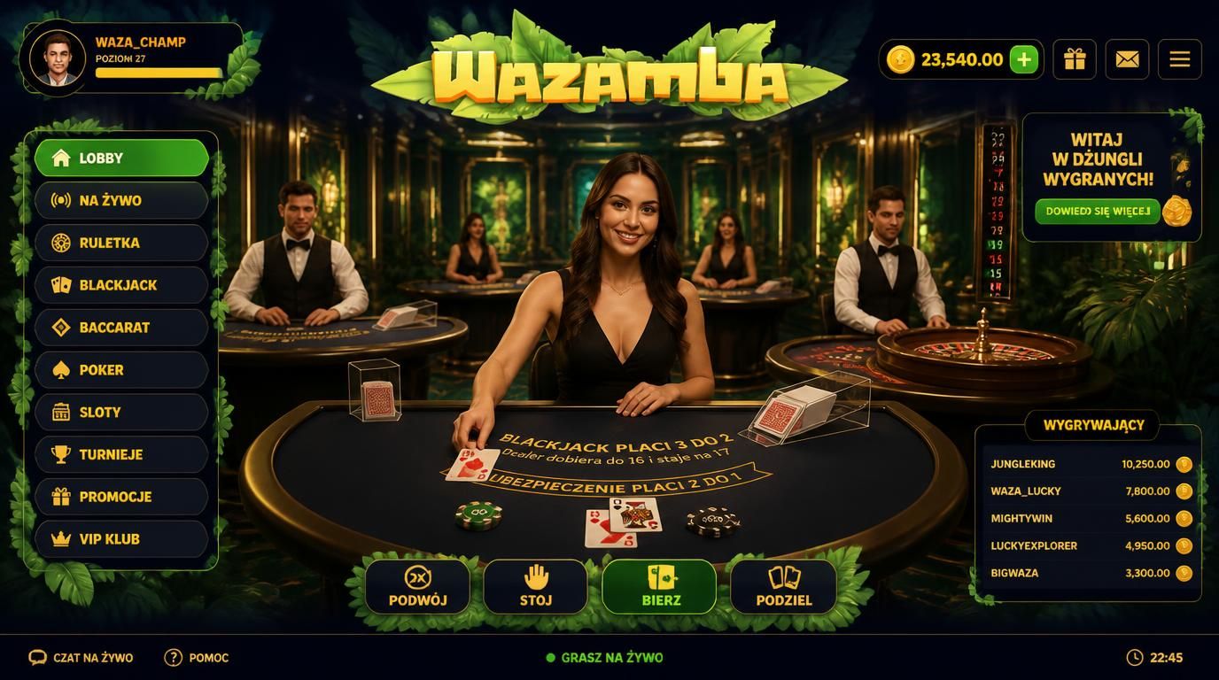 casino live z krupierem przy stole i ruletką